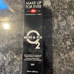 Makeup Forever Unused Mist and Fix